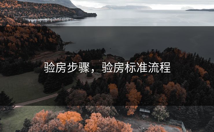 验房步骤，验房标准流程